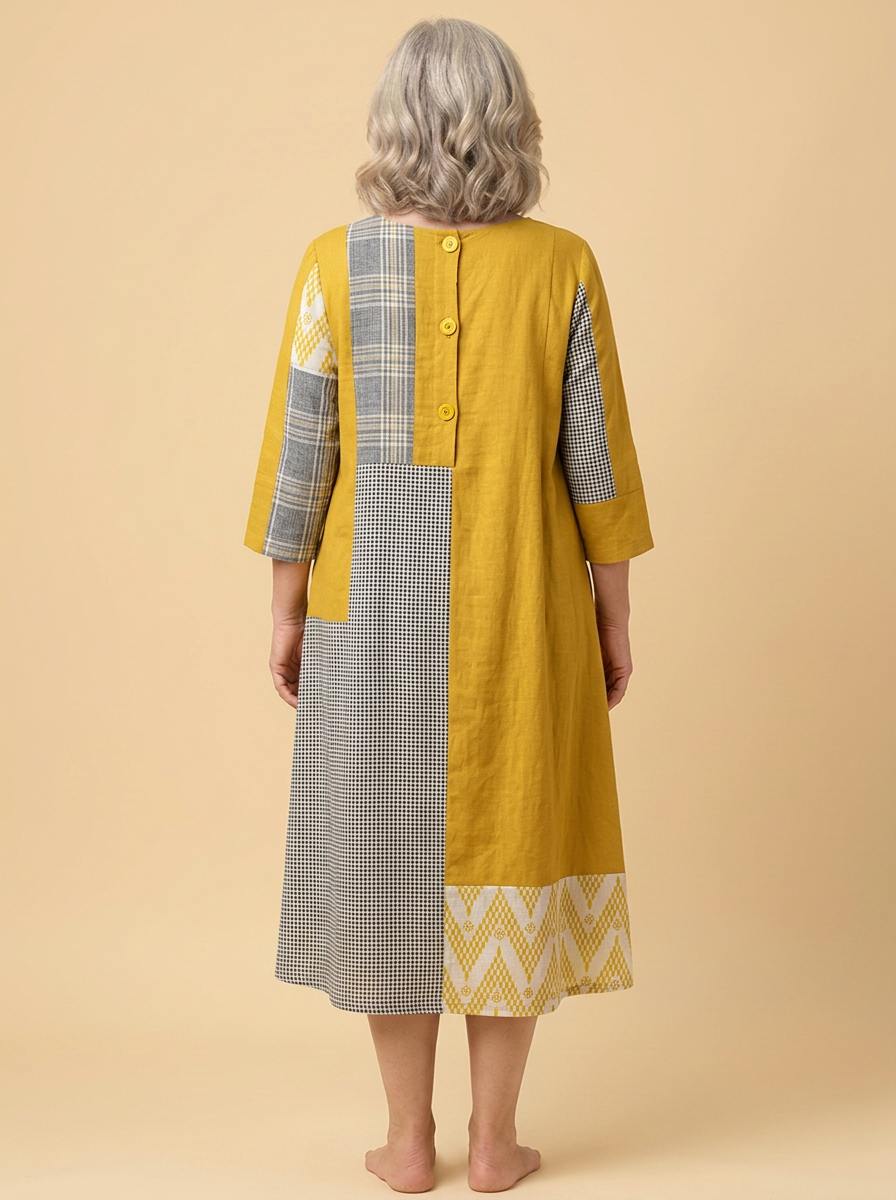 Emma | Easygoing Art-Print Dress