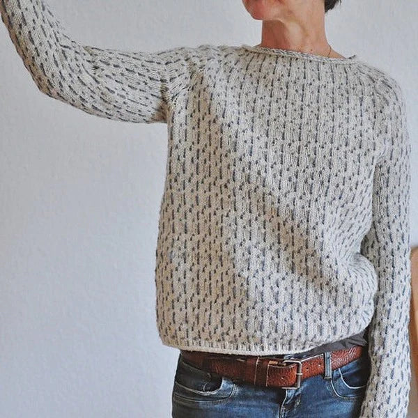 Kristine | Cozy Textured Knit Sweater