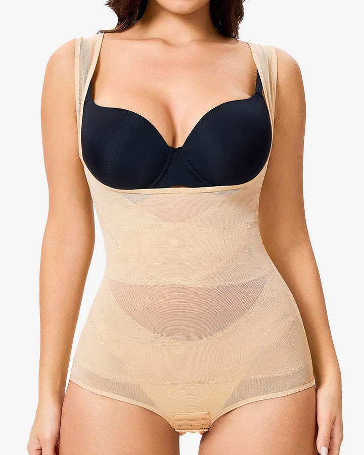 Prudence | Sheer-Mesh Control Bodysuit