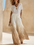 Beverley | Gradient Leopard-Print Pants Set