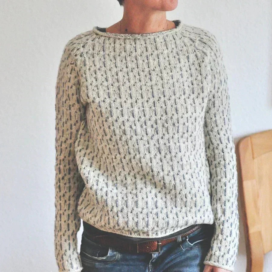 Kristine | Cozy Textured Knit Sweater