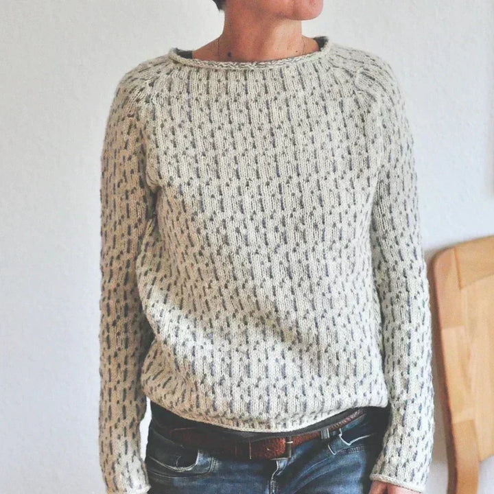 Kristine | Cozy Textured Knit Sweater