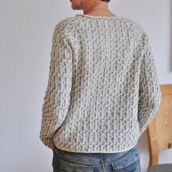 Kristine | Cozy Textured Knit Sweater