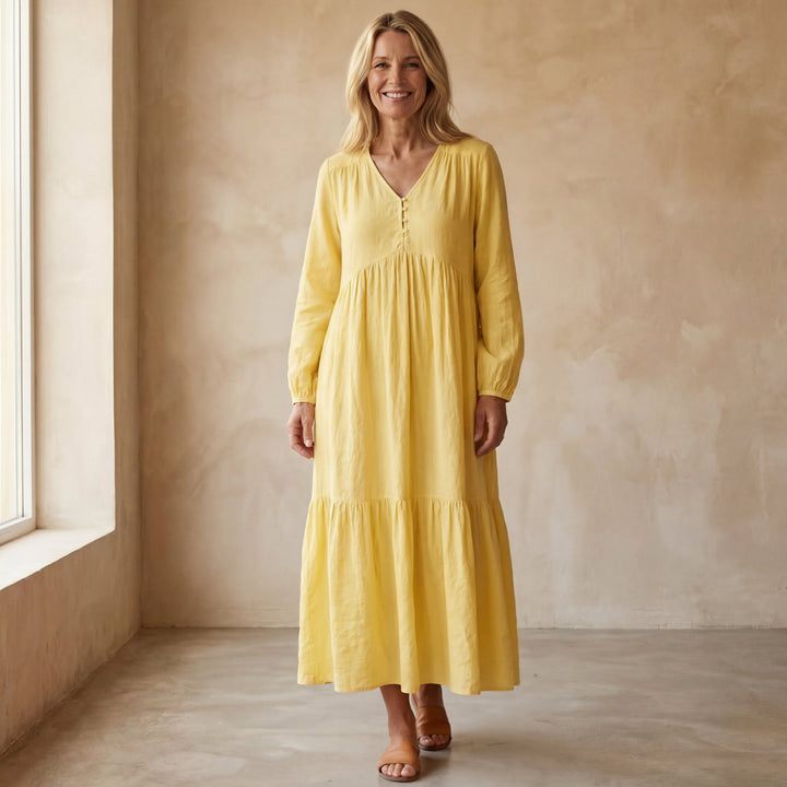 Saredas | Comfy Cotton Midi Dress