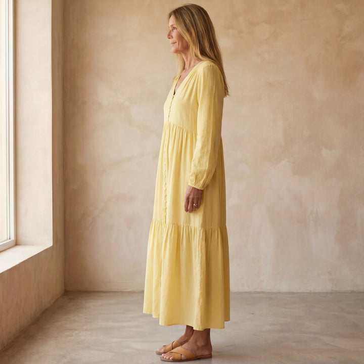 Saredas | Comfy Cotton Midi Dress