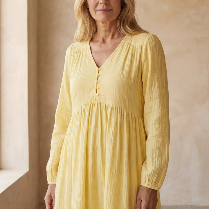 Saredas | Comfy Cotton Midi Dress