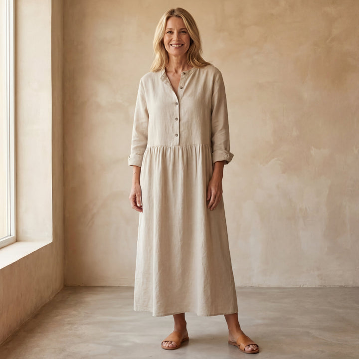 Marana | Casual Cotton Maxi Dress