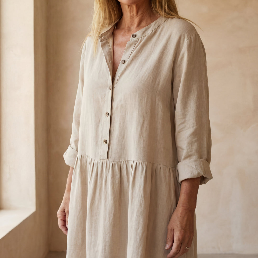 Marana | Casual Cotton Maxi Dress