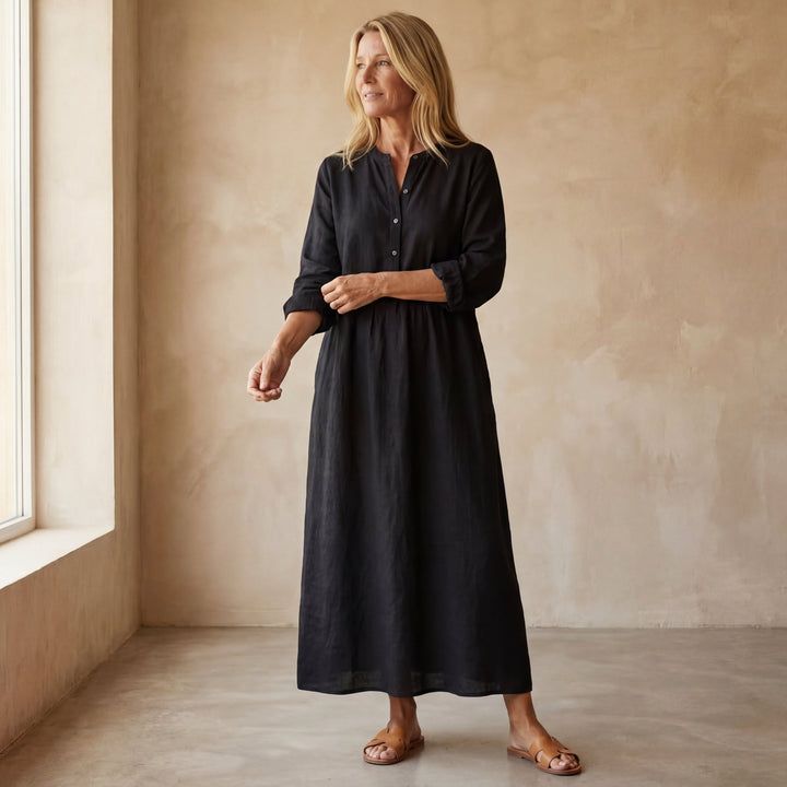 Marana | Casual Cotton Maxi Dress
