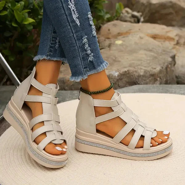 Evy | Wedge Spring Sandals
