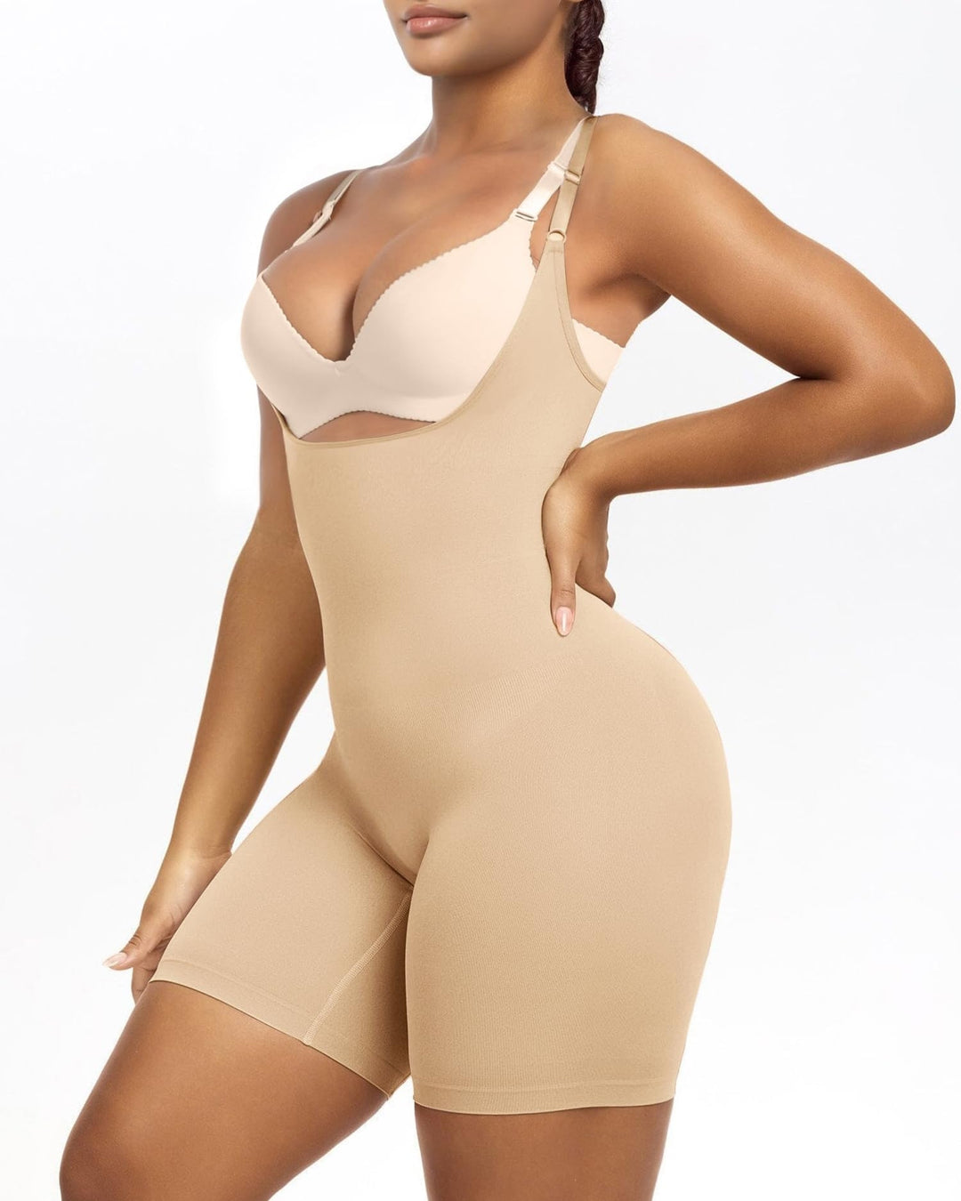 Thelma | Open-Bust Mid-Thigh Body Shaper