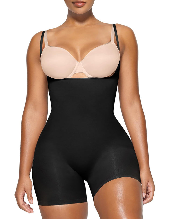 Thelma | Open-Bust Mid-Thigh Body Shaper