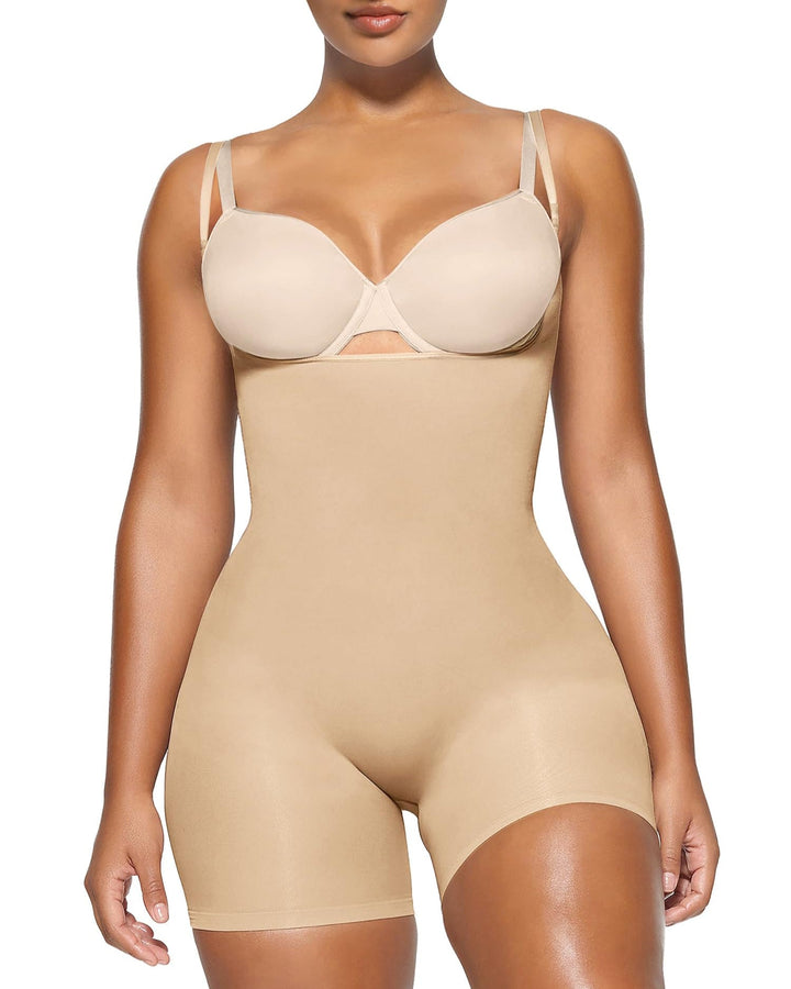 Thelma | Open-Bust Mid-Thigh Body Shaper