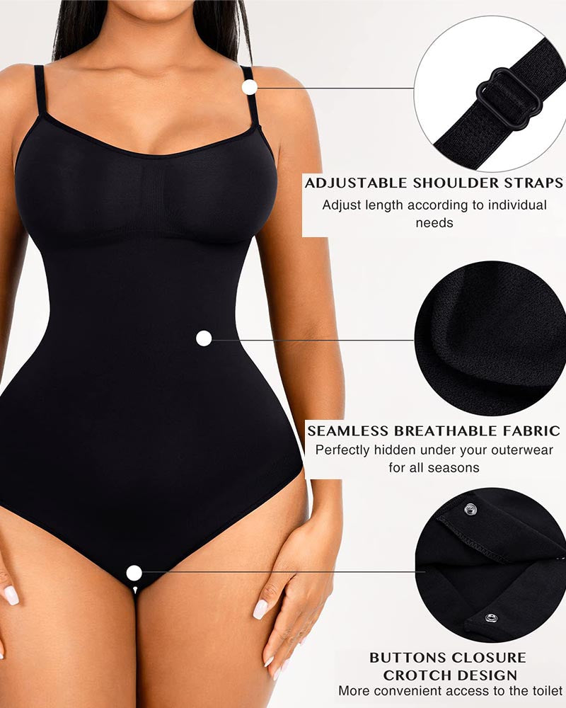 Rhonda | Square-Neck Seamless Body Shaper