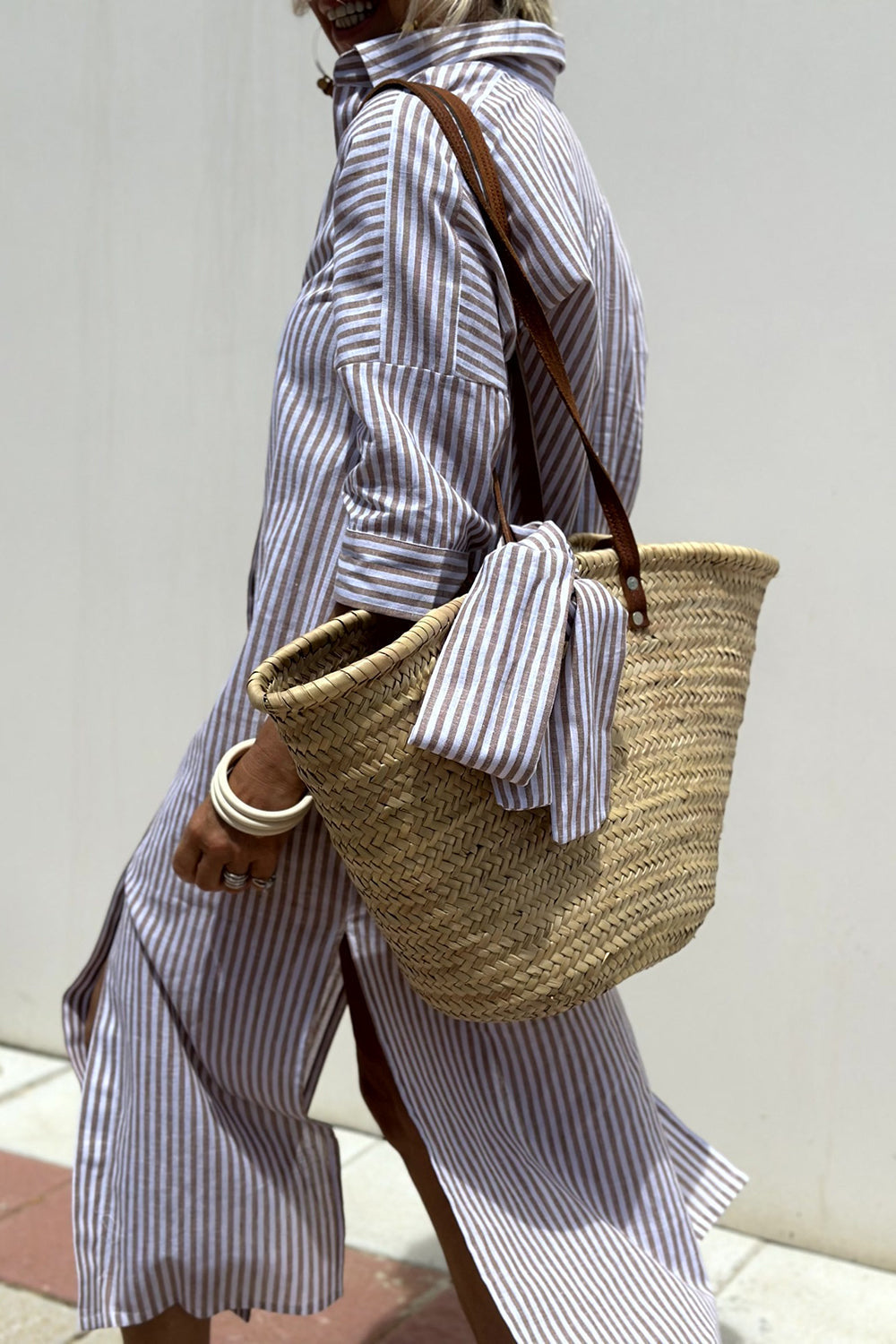 Sophia | The Must-Have Striped Shirt Dress