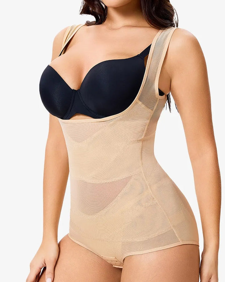 Prudence | Sheer-Mesh Control Bodysuit