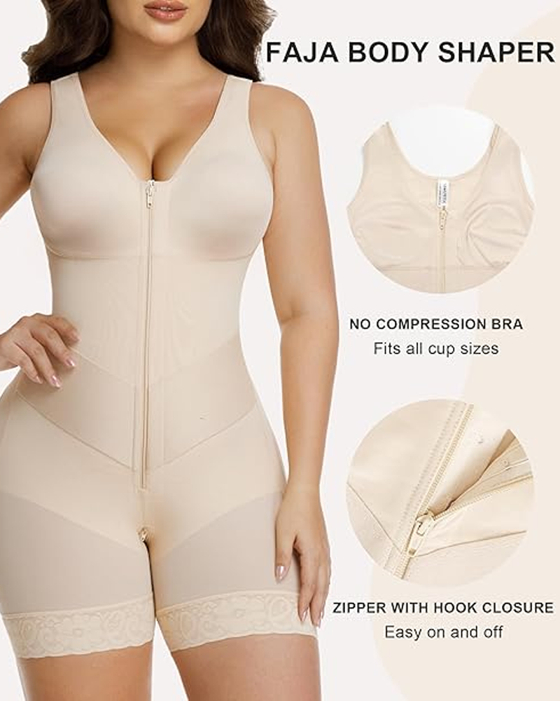 Cora | V-Shaped Tummy-Control Bodysuit