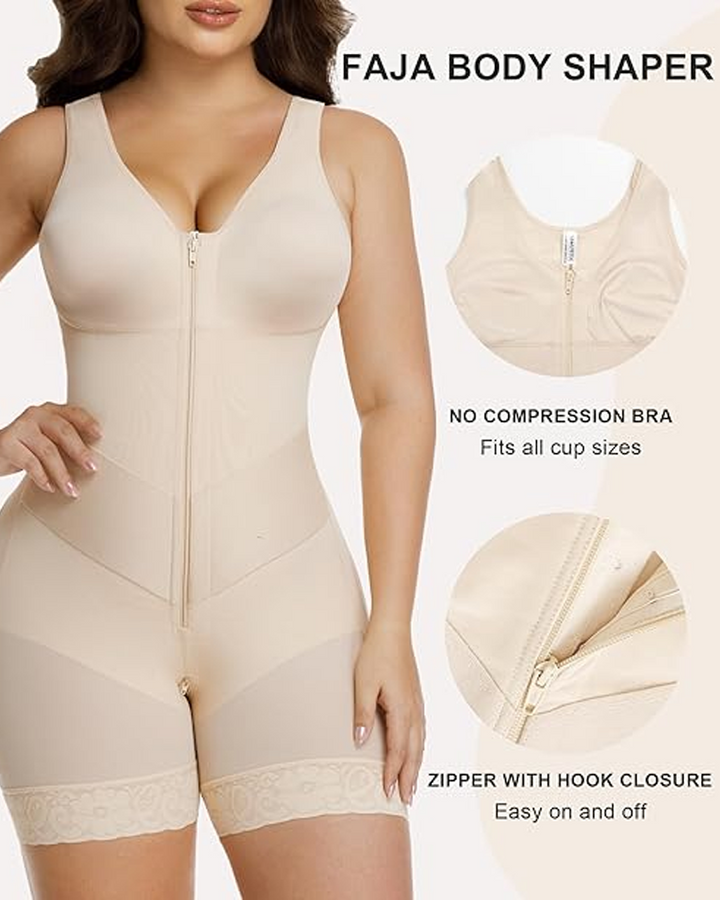 Cora | V-Shaped Tummy-Control Bodysuit