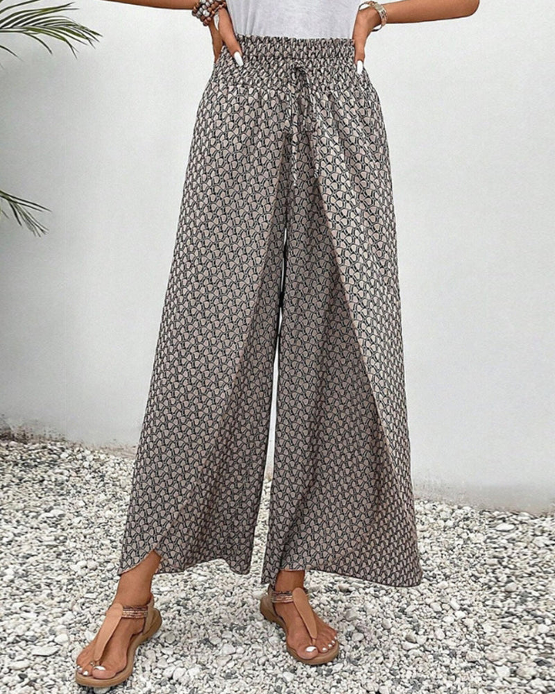 Veronique | Relaxed Wide Leg Trousers