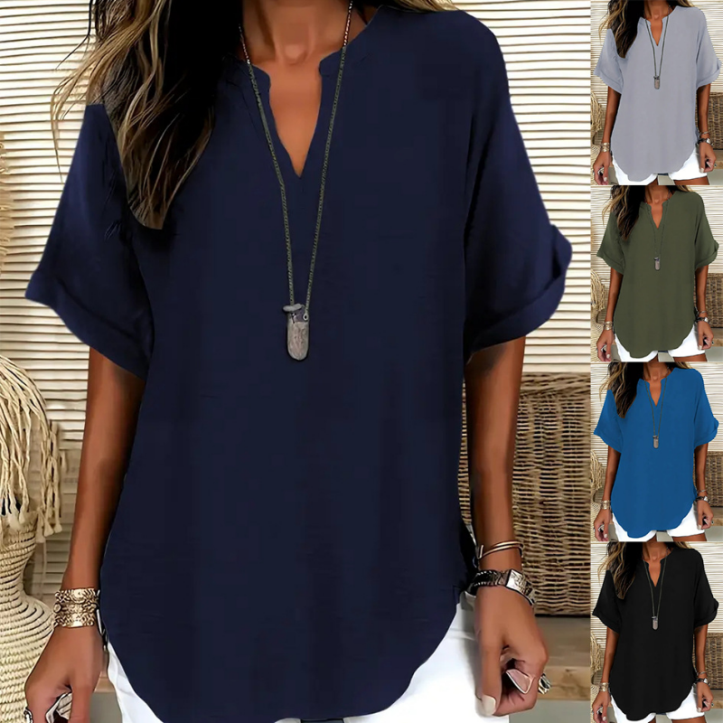 Danielle | Flattering V-Neck Top