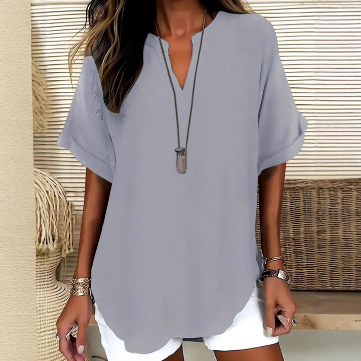 Danielle | Flattering V-Neck Top