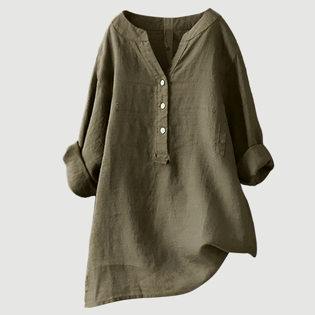 Freja | Linen Blouse