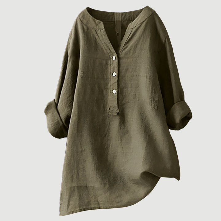 Freja | Linen Blouse