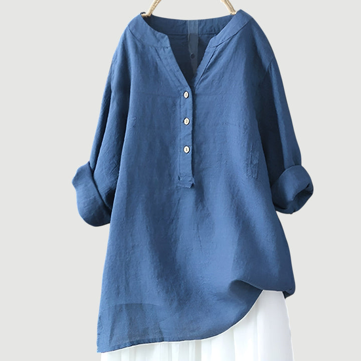 Freja | Linen Blouse