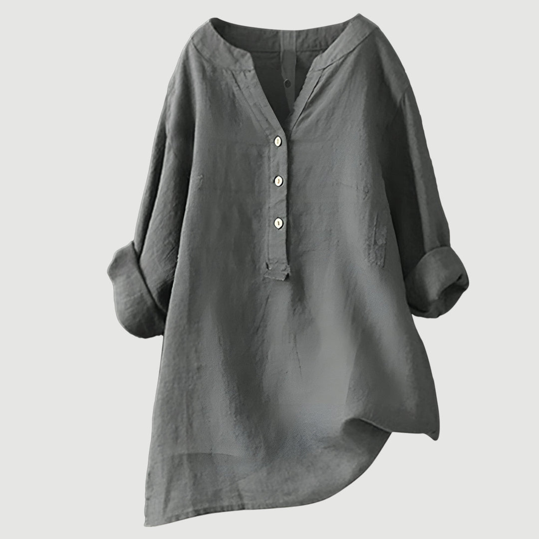 Freja | Linen Blouse
