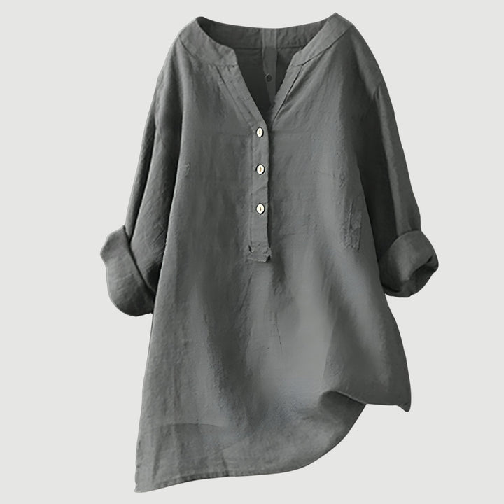 Freja | Linen Blouse