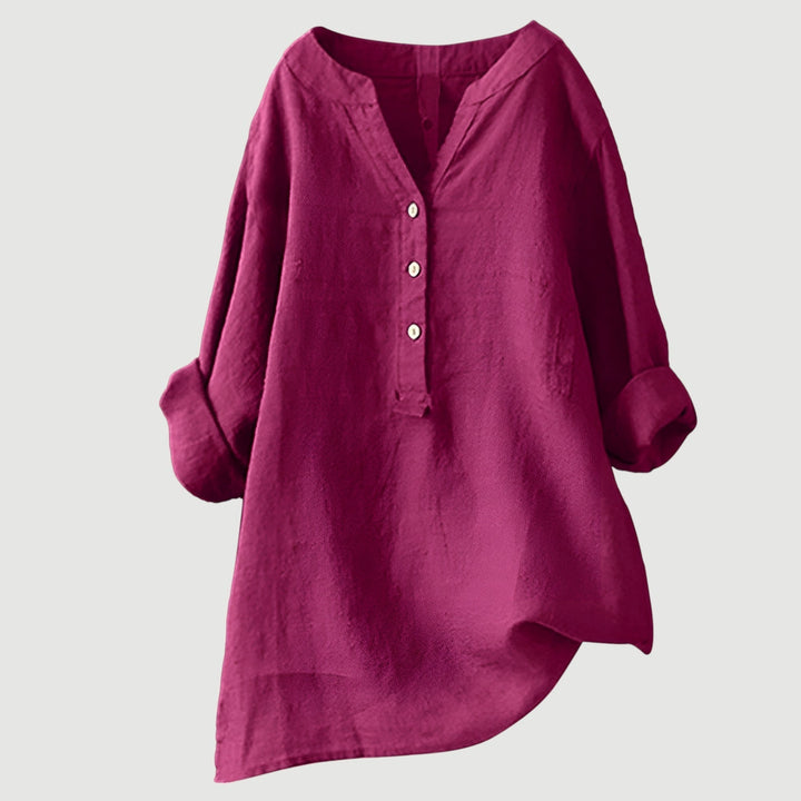Freja | Linen Blouse