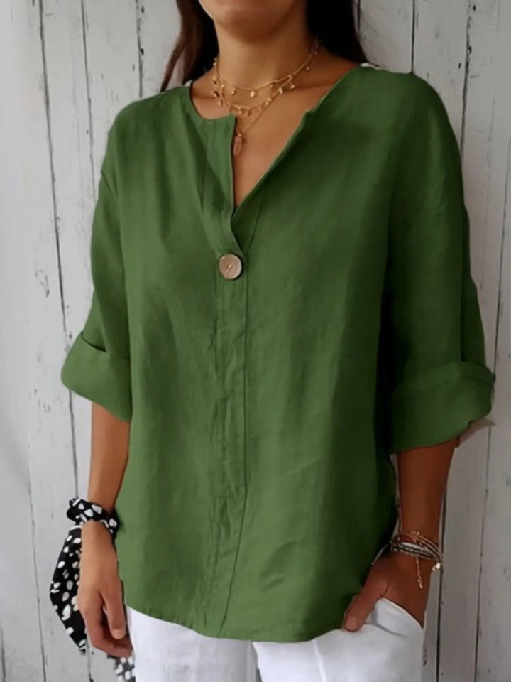 Samy | Linen-Blend Blouse