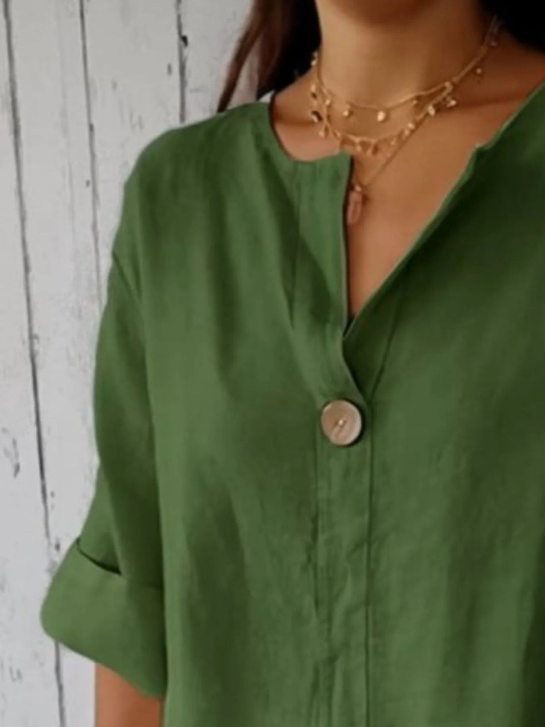 Samy | Linen-Blend Blouse