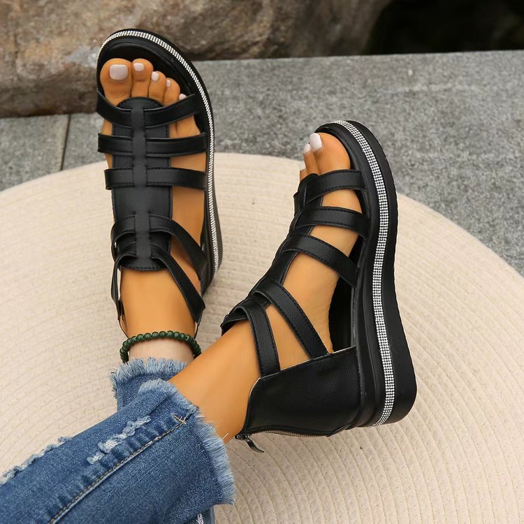 Evy | Wedge Spring Sandals
