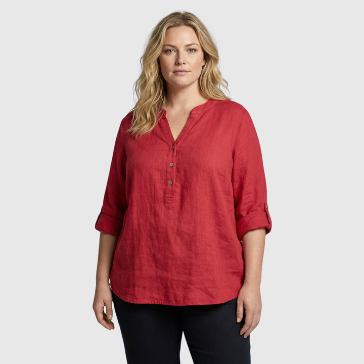 Freja | Linen Blouse