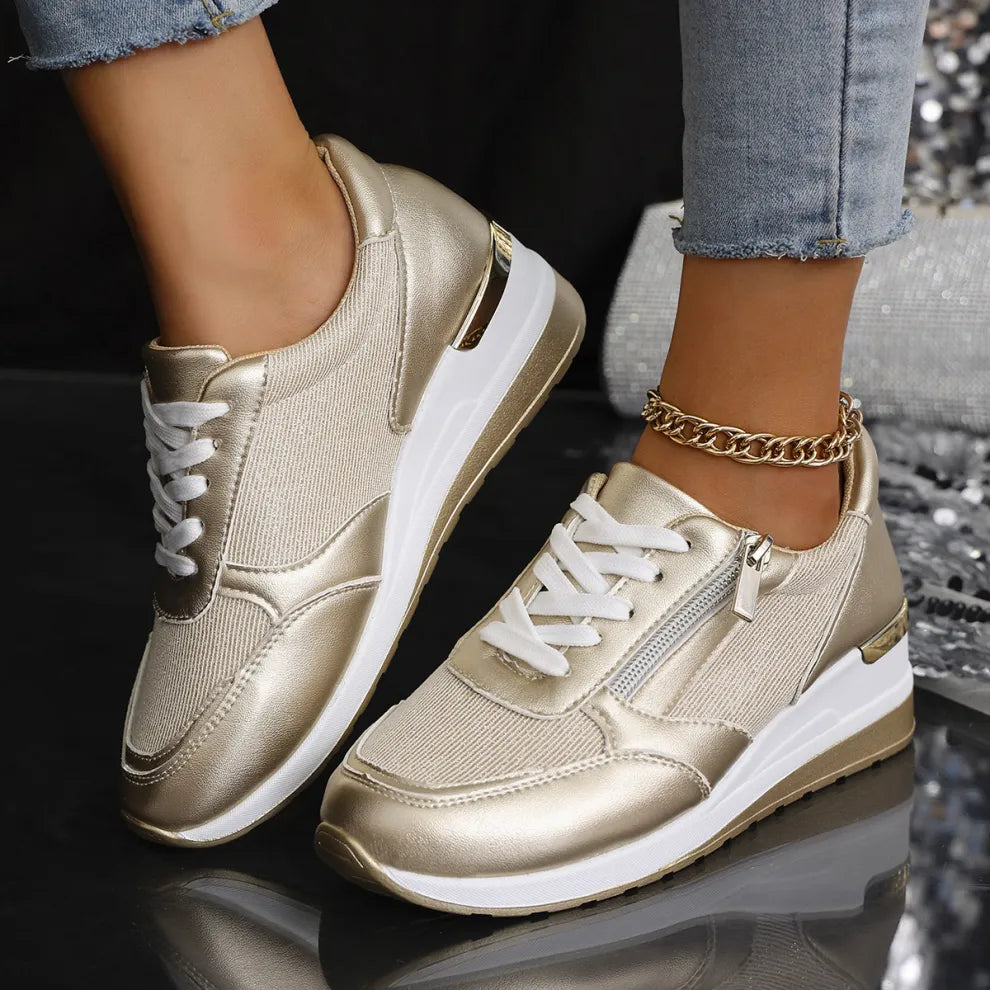 Evelien | White Sneakers with Optimal Support