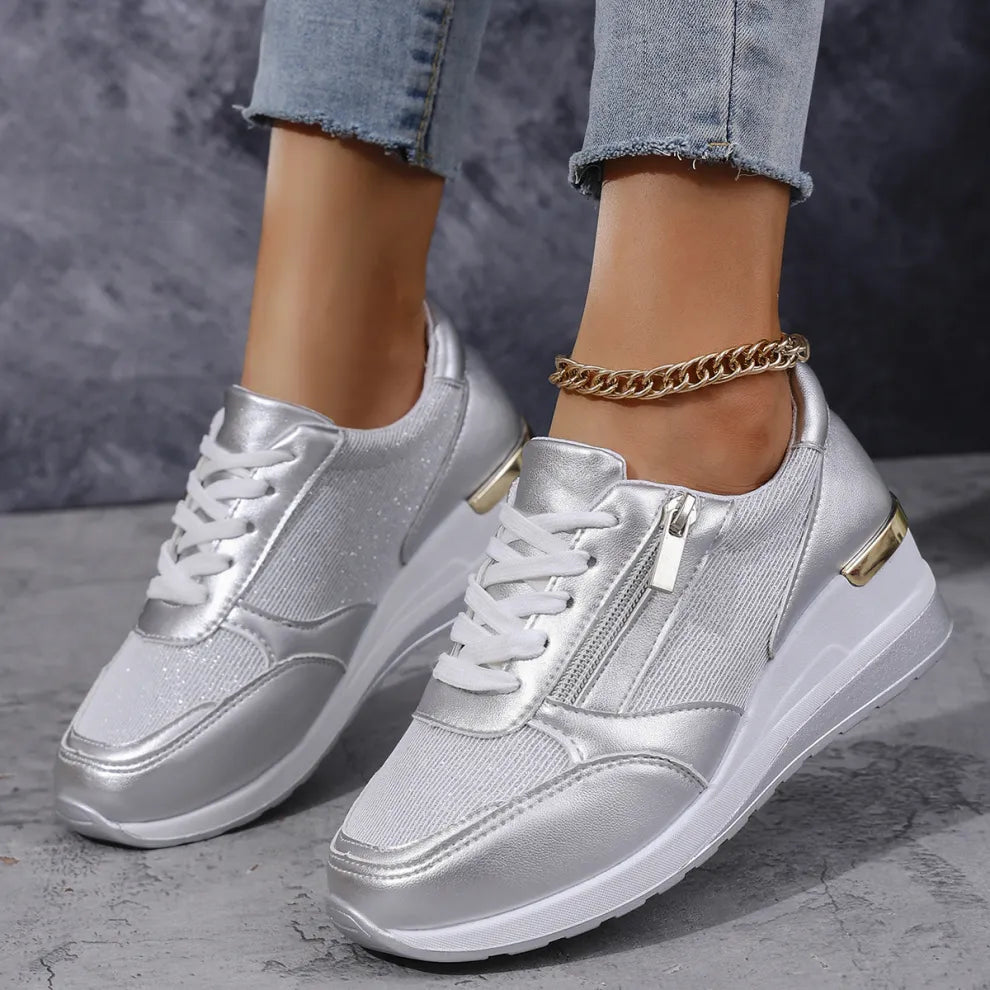 Evelien | White Sneakers with Optimal Support