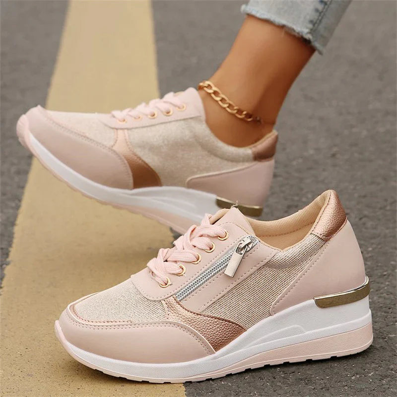 Evelien | White Sneakers with Optimal Support