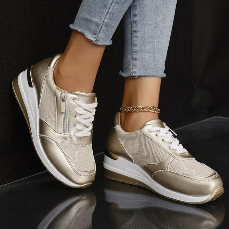 Evelien | White Sneakers with Optimal Support