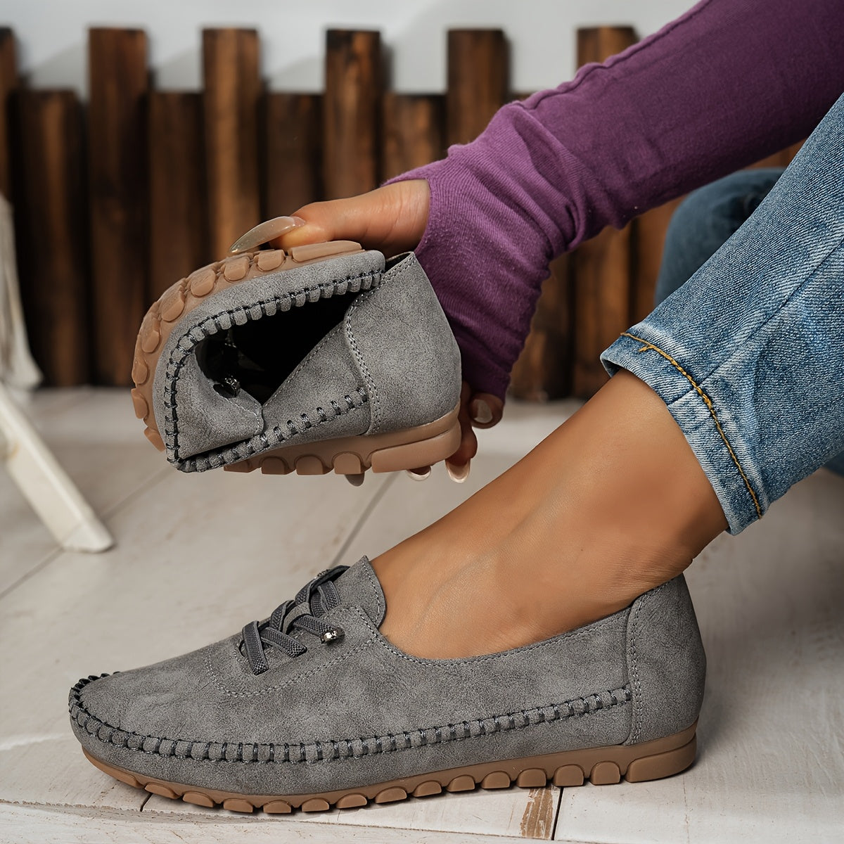 Ellen | Soft Moccasins for Sensitive Feet