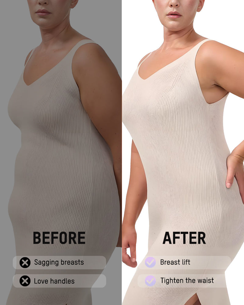 Doreen | Zip-Front Tummy-Control Bodysuit