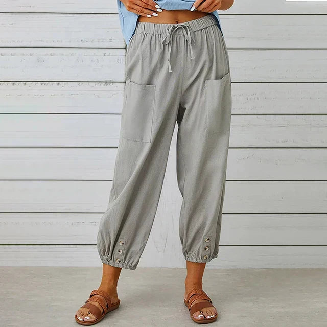 Leni | High Waist Relaxed Pants