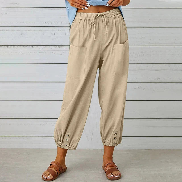 Leni | High Waist Relaxed Pants