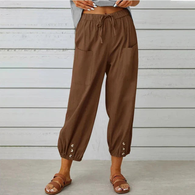 Leni | High Waist Relaxed Pants