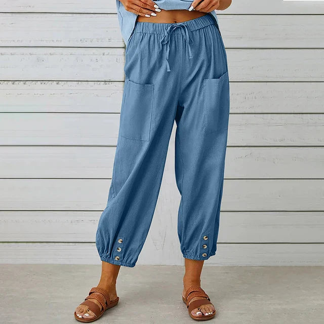 Leni | High Waist Relaxed Pants
