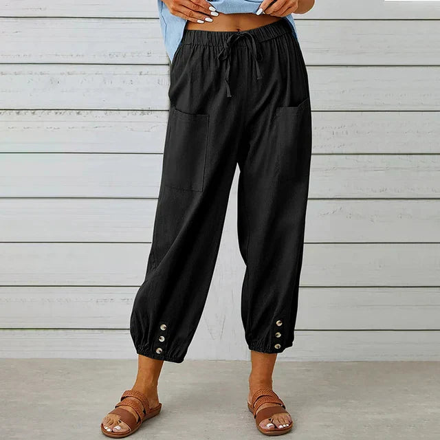 Leni | High Waist Relaxed Pants