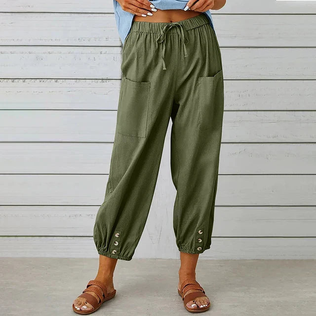 Leni | High Waist Relaxed Pants