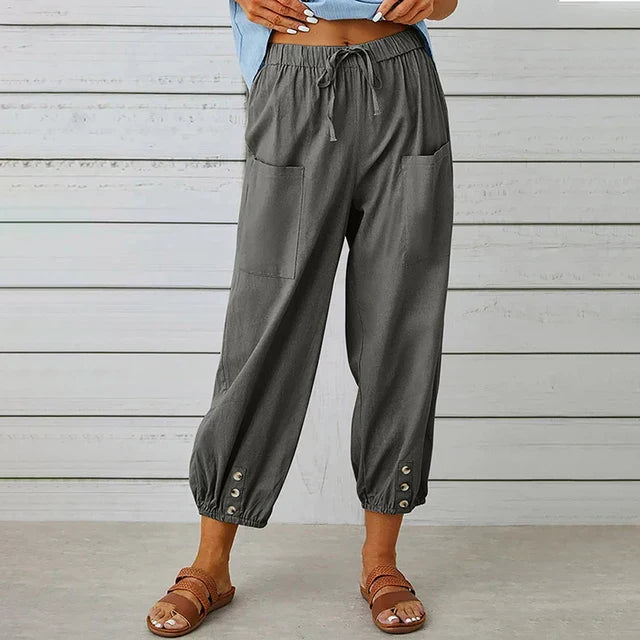 Leni | High Waist Relaxed Pants