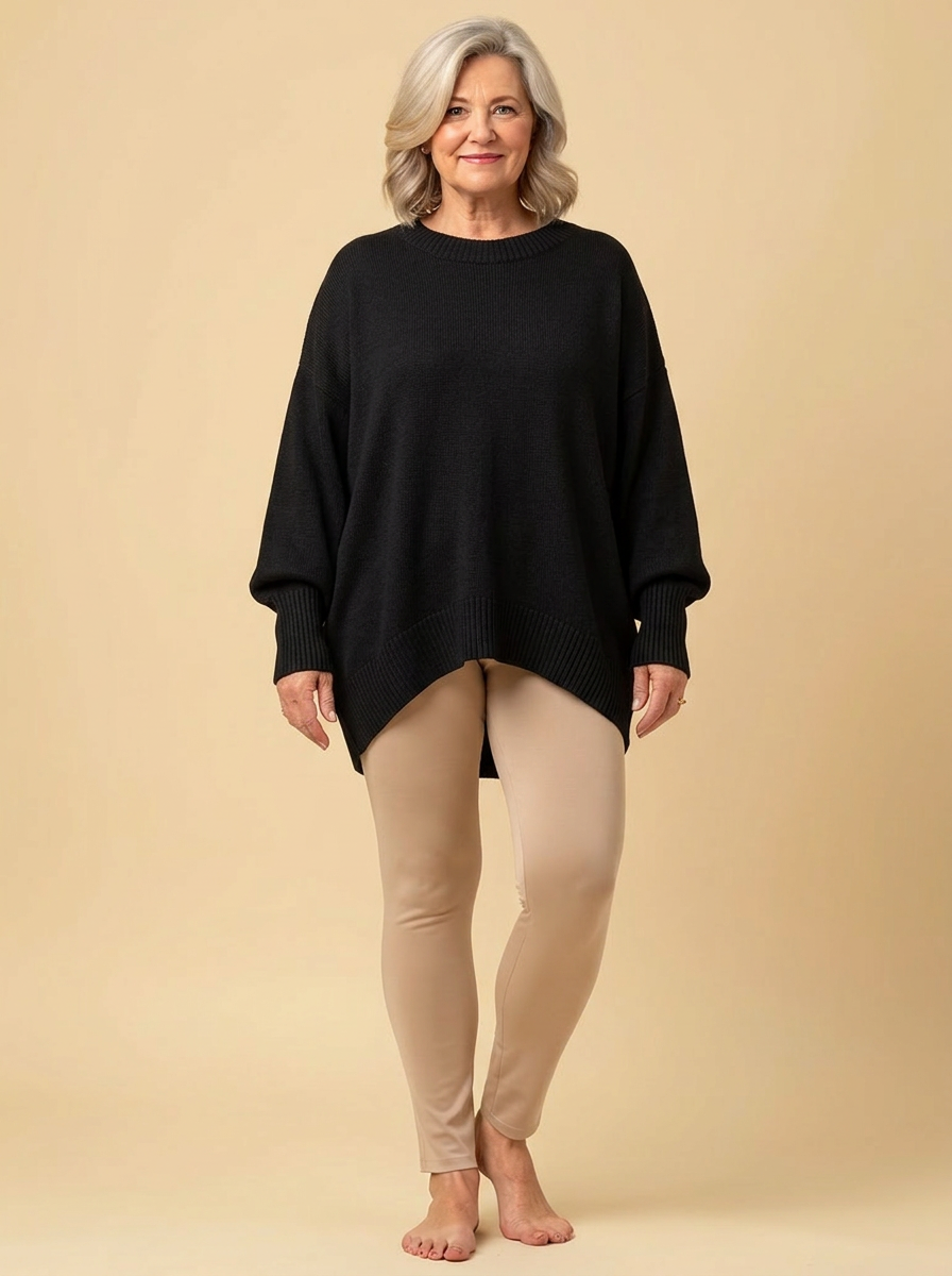 Aster | Oversized Poncho Sweater