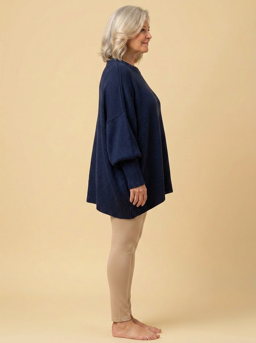 Aster | Oversized Poncho Sweater